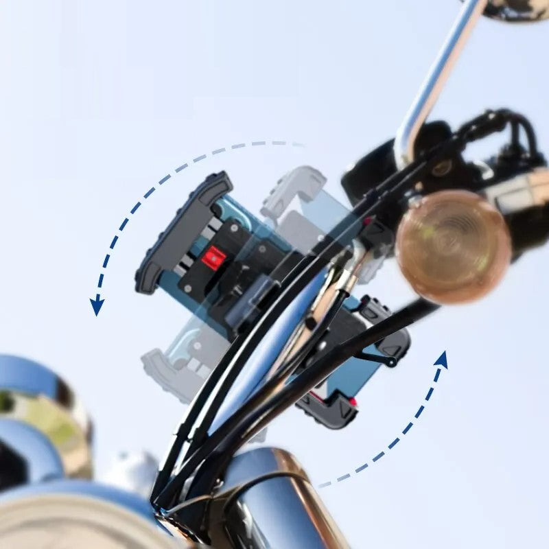 Support GPS / Téléphone Pour Moto KTM 790 Adventure/R/ADV 2019-2021 - Montage Sur Barre, Acier Inoxydable, Noir Carplay Moto Support GPS / Téléphone Pour Moto KTM 790 Adventure/R/ADV 2019-2021 - Montage Sur Barre, Acier Inoxydable, Noir Carplay Moto