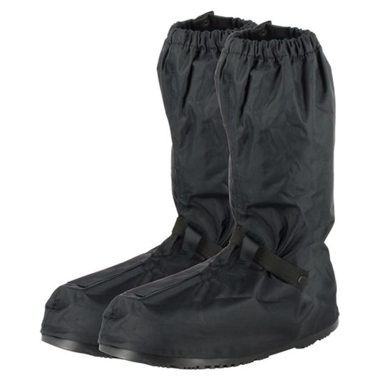 sur-bottes de pluie noires S-Line imperméables avec semelle antidérapante, élastiques et compatibles toutes chaussures