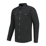 Chemise de moto homme - Jack Dann Noir Waxed - Vignette | Boutique biker