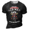 T-shirt-moto-never-underestiman-old-man-noir