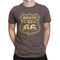 T-shirt-moto-route-66-SG-marron