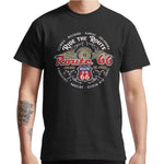 Maglietta da motociclista - Route 66 Percorri la strada - Vignette | Boutique biker