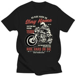 Tee shirt moto - Ride hard or die - Vignette | Boutique biker