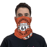 Scaldacollo per moto - America's Highway Route 66 - Vignette | Boutique biker
