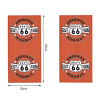 Scaldacollo per moto - America's Highway Route 66 - Vignette | Boutique biker