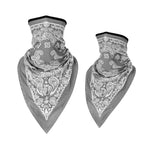 Scaldacollo per moto - Bandane grigio chiaro - Vignette | Boutique biker