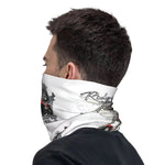 Scaldacollo bianco per moto - Percorri la storica Route 66 - Vignette | Boutique biker