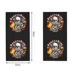 Scaldacollo per moto - Born to Ride Route 66 - Vignette | Boutique biker