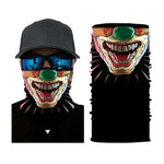 Scaldacollo da moto - Pagliaccio dal naso verde - Vignette | Boutique biker