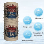 Scaldacollo per moto - History Highway Route 66 - Vignette | Boutique biker