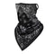 tour de cou moto long motif paisley, coton et polyester, chaud et respirant, fixation oreilles, style élégant et mixte, compatible casque