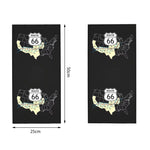 Scaldacollo nero per moto - Route 66 - Vignette | Boutique biker