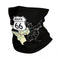 tour de cou moto noir Route 66, polyester respirant, style vintage, protection vent et poussière, unisexe, compatible casque moto