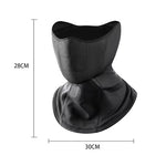 Scaldacollo invernale nero per moto - Vignette | Boutique biker