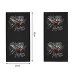 Scaldacollo nero per moto - Percorri la storica Route 66 - Vignette | Boutique biker