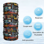 Scaldacollo per moto - Vintage Route 66 - Vignette | Boutique biker