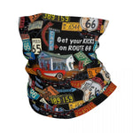 Scaldacollo per moto - Vintage Route 66 - Vignette | Boutique biker