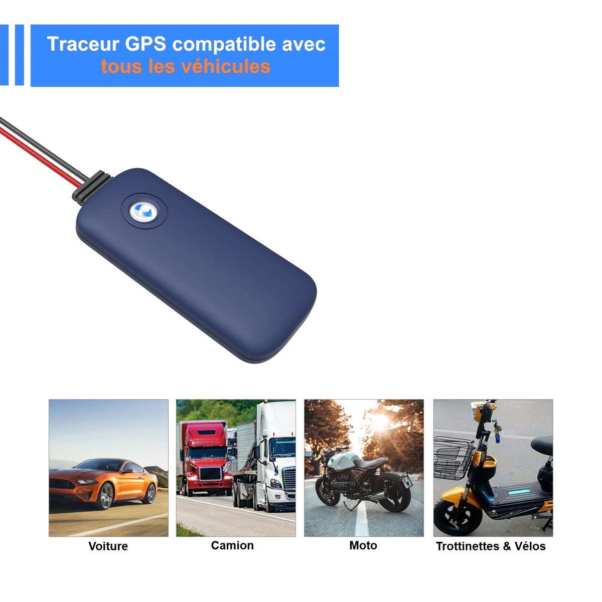 Tracker Moto GPS pour la Sécurité de votre Moto