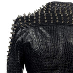 Veste biker femme - Perfecto clouté - Vignette | Boutique biker