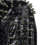 Veste biker femme - Perfecto clouté - Vignette | Boutique biker