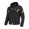Veste moto homme noire CE AA imperméable respirante