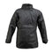 veste de pluie moto Tucano Tucanorak noire homologuée EPI CE avec inserts réfléchissants et protection intégrale contre la pluie