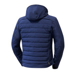 Giacca da motociclista da uomo - Softshell blu - Vignette | Boutique biker