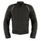 veste moto noire été ventilée pour homme avec protections CE et empiècements Hard Mesh respirants