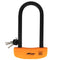 Antivol moto SRA Star Locks 85x210mm U long orange haute sécurité deux-roues