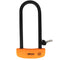 Antivol moto SRA Star Locks 85x260mm U XL orange haute sécurité acier renforcé