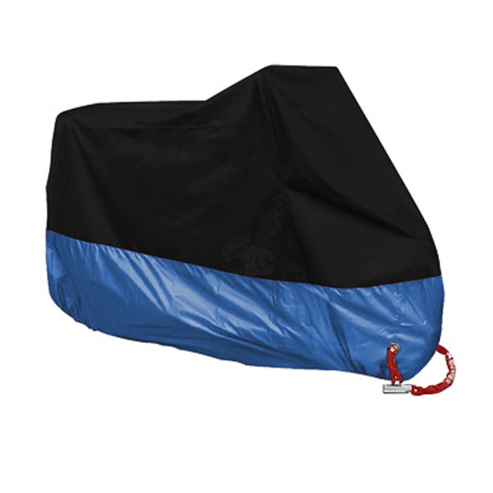Housse De Protection Moto – Bâche Imperméable, Tailles S à XL, Noire