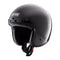 Casque jet Simpson Chopper Carbon en carbone apparent, noir brillant, homologué ECE 2206
