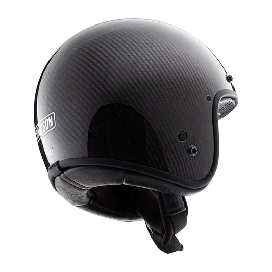 Casque jet moto - Chopper Carbon