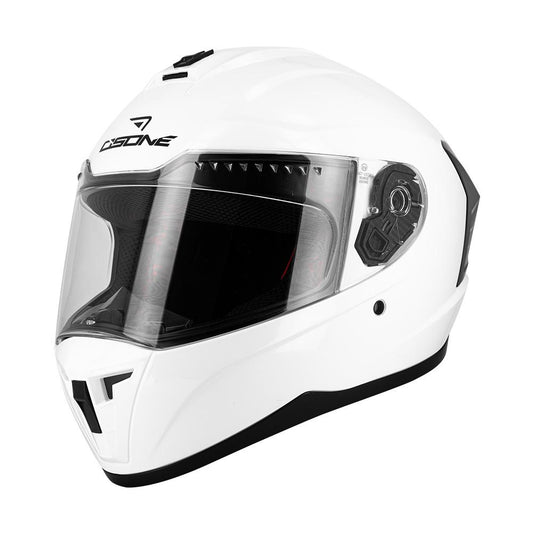 casque moto intégral blanc homme femme