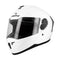 casque moto intégral blanc homme femme
