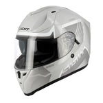 Casque intégral moto + PINLOCK - Venge Gris clair - Vignette | Boutique biker