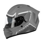 Casque intégral moto + PINLOCK - Venge Gris Mat - Vignette | Boutique biker