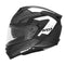 casque intégral Nox noir et blanc au design sportif pour homme
