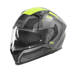 Casque intégral - N402 Mentor noir jaune brillant - Vignette | Boutique biker