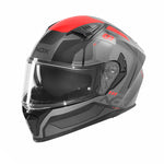 Casque intégral - N402 Mentor noir rouge brillant - Vignette | Boutique biker