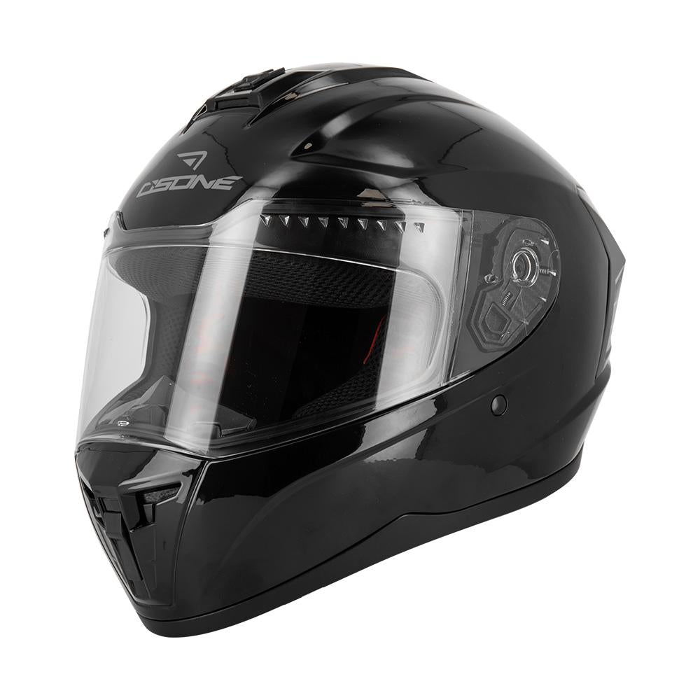 casque intégral noir urbain pour scooter et moto