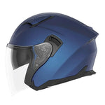 Casque jet - N130 bleu mat - Vignette | Boutique biker