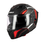 Casque moto modulable double écran - Eight S551 Dual Face noir et rouge - Vignette | Boutique biker