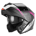 Casque modulable - N968 Shift noir mat blanc rose - Vignette | Boutique biker
