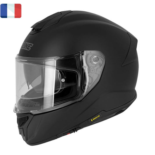 casque intégral noir mat S-Line pour motard urbain