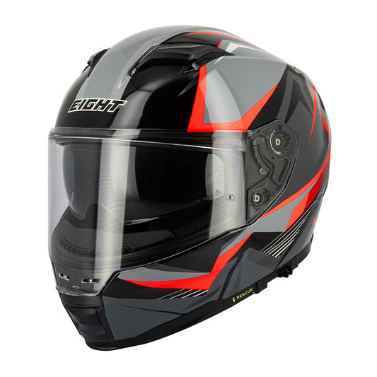 casque moto intégral homologué noir rouge gris pour homme et femme usage sportif urbain touring