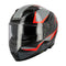 casque moto intégral homologué noir rouge gris pour homme et femme usage sportif urbain touring