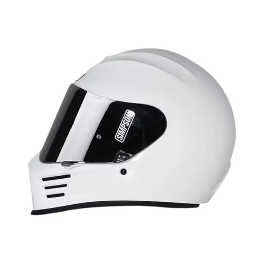 Casque moto intégral - Speed blanc