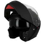 Casque moto modulable double écran - Eight S551 Dual Face noir mat - Vignette | Boutique biker