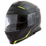 Casque moto modulable + Pinlock - S550 Noir et jaune - Vignette | Boutique biker
